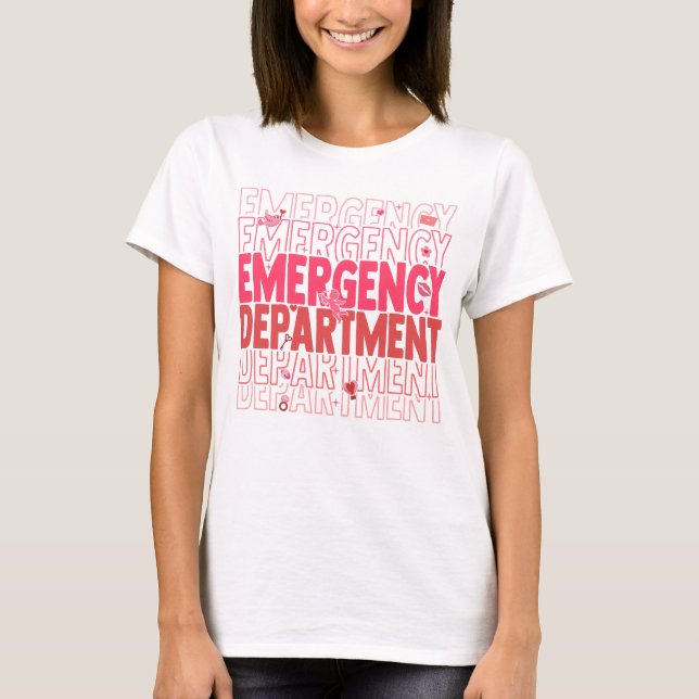 Akut Department Valentine T Shirt (Framsida)