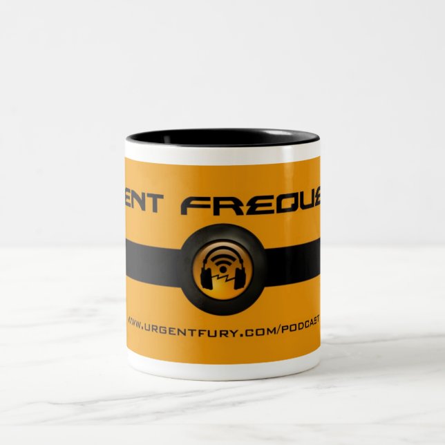 Akut frekvens 2-Tonar muggen Två-Tonad Mugg (Center)