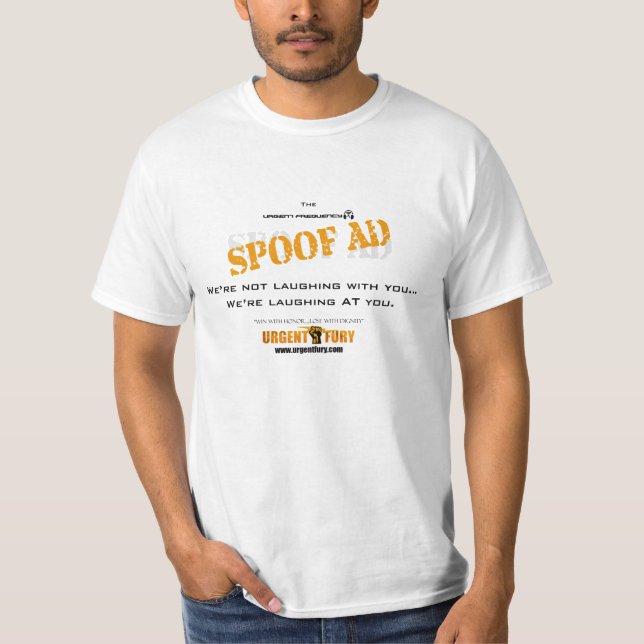 Akut frekvensparodiannonser tee (Framsida)