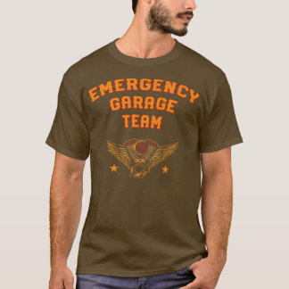 Akut Garage Team Mechanic Friends Service T Shirt