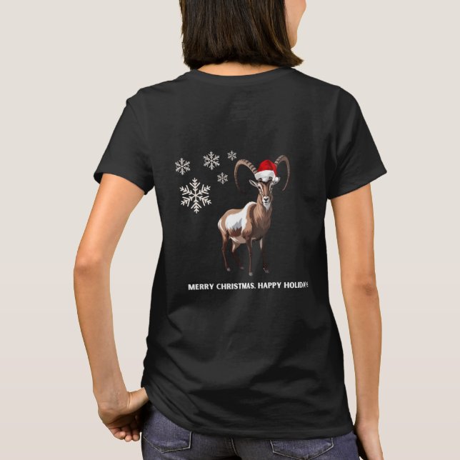 Akut Ibex-julmas T Shirt (Baksida)