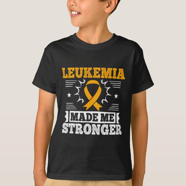 Akut Leukemi Gift för patienter med leukemi T Shirt (Framsida)