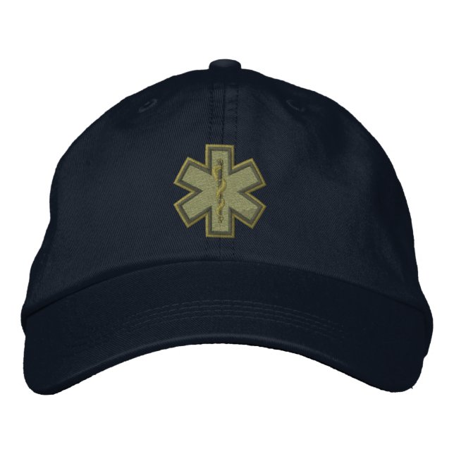 Akut Medicinsk tekniker EMT Embroidery Broderad Keps (Framsida)