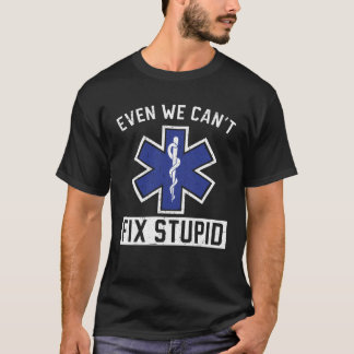 Akut Medicinsk tekniker Healthcare EMT Parame T Shirt
