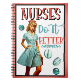 Akut nostalgiskt sjuksköterska gör det bättre för anteckningsbok