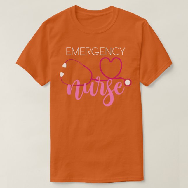 Akut Nurse Gift Ambulance Nurse T Shirt (Design framsida)