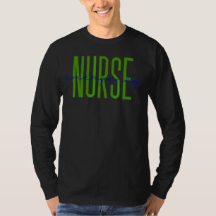 Akut Nurse Leopard Skriv ut er Nurse Nursing Sch T Shirt