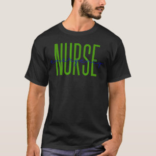Akut Nurse Leopard Skriv ut er Nurse Nursing Sch T Shirt