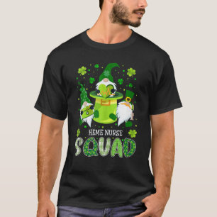 Akut Nurse Squad Nursing St Patrick Day Gnome T Shirt