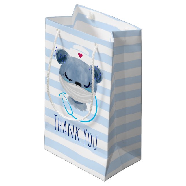 Akut öra med Tack av matmask (Framsidan Vinklad)