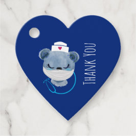 Akut öra med Tack av matmask Gåvor Etiketter