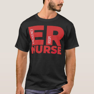 Akut Room ER Nurse-karriär T Shirt
