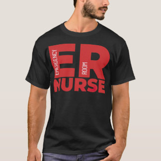 Akut Room ER Nurse-karriär T Shirt