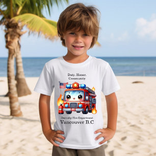 Akut-samtal om Firefighter lastbil T Shirt