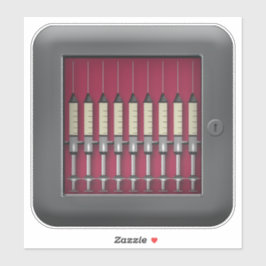 Akut Sedative Cabinet Inš Asylum Halloween Klistermärken