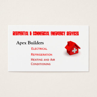 Akut Service Call Visitkort