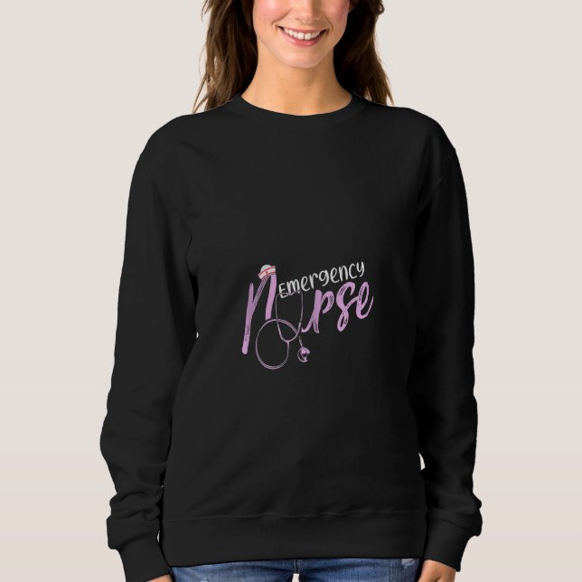 Akut Sjuksköterskesjuksköterska T Shirt (Framsida)