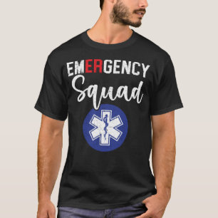 Akut Squad Healthcare Worker EMT Sjukvårdare T Shirt