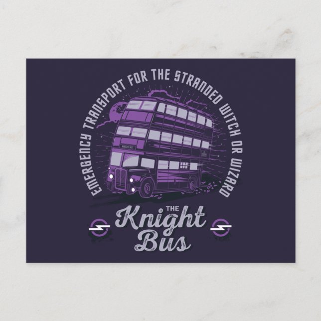 Akut Transport - Knight Buss Inbjudan Vykort (Framsida)