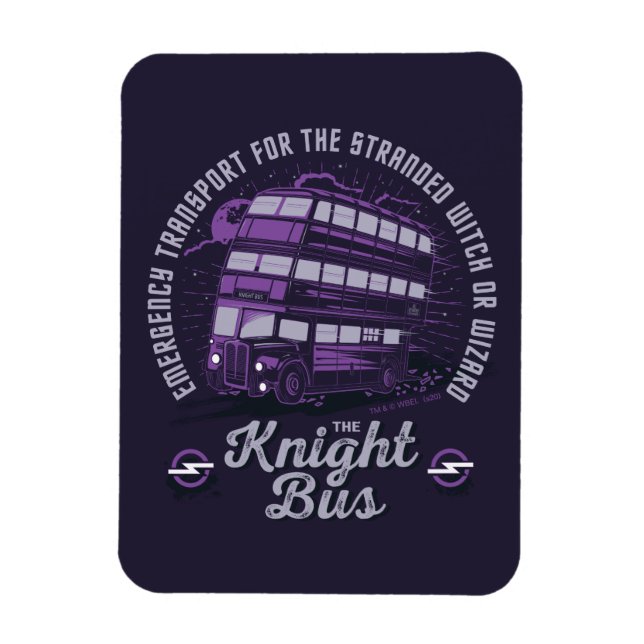 Akut Transport - Knight Buss Magnet (Vertikal)