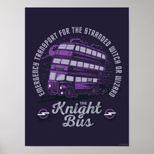 Akut Transport - Knight Buss Poster