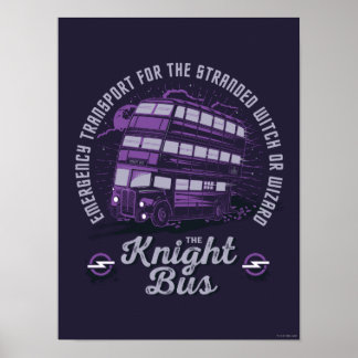 Akut Transport - Knight Buss Poster