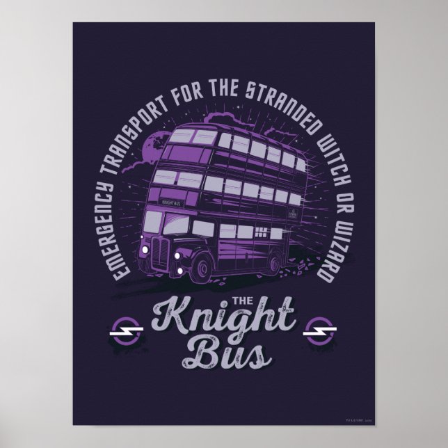 Akut Transport - Knight Buss Poster (Framsidan)