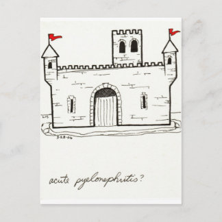 Akut vykort för pyelonefrit