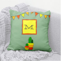 Akutdragna kaktus + monogram festive Fiesta