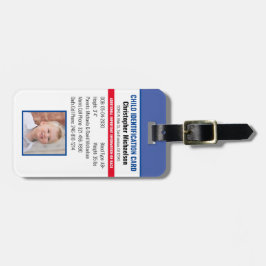 Akutet Allergy Photo (ID för underordnat ID) Bagagebricka