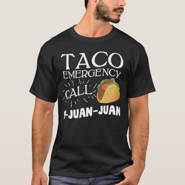 Akutet Cinco De Mayo Taco T Shirt (Framsida)