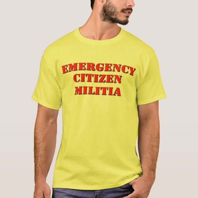 Akutet Citizen Militia T-shirt (Framsida)