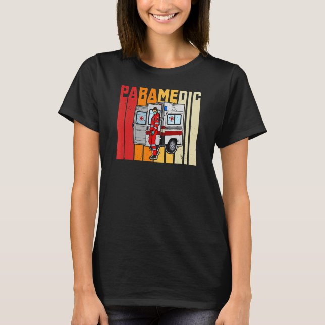 akutet för ambulansutbildning i sjukvårdare doc t shirt (Framsida)