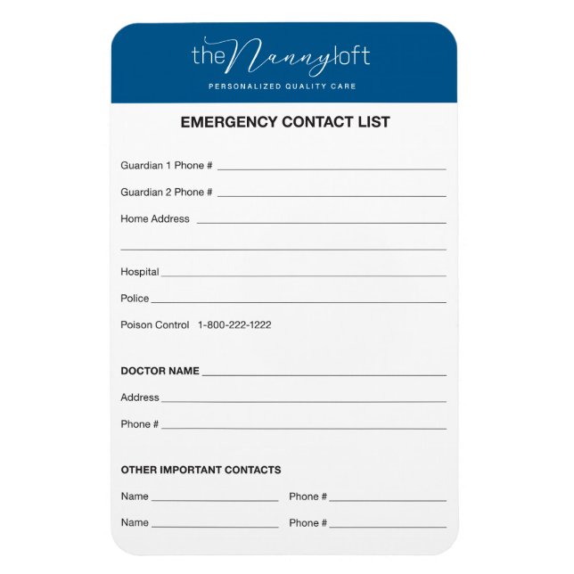 Akutet Nanny Loft Kontakta Magnet (Vertikal)