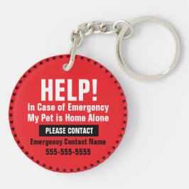 Akutet Pet Safety Alert My Hund is Home Ensam