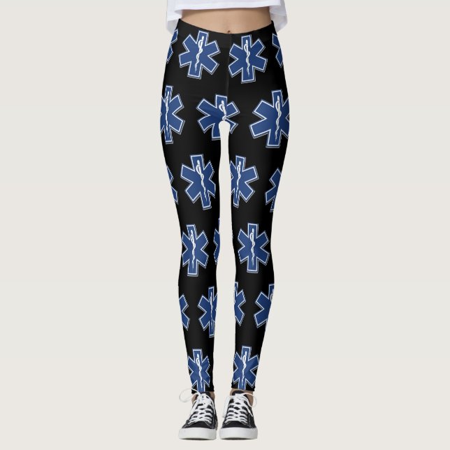 Akutets EMS-Logotyp   Leggings (Framsida)