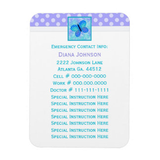 Akutets kontakt: Butterfly Premium Magnet