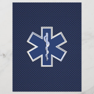 Akutets medicinska Star i Life Sjukvårdare Reklamblad