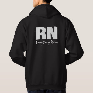 Akutets rum för ER-registrerad sjuksköterska Hoodie