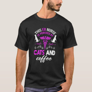 Akutmottagningssköterska Katt  Kaffe  Akutmottagni T Shirt