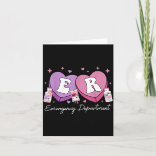 Akutmottagningssköterska Valentines Godis Er Ed Kort