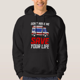 Akutsjukvårdare Ambulanssjukvårdare Hoodie