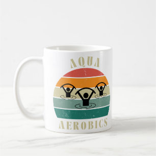 akvaaerobics kaffemugg