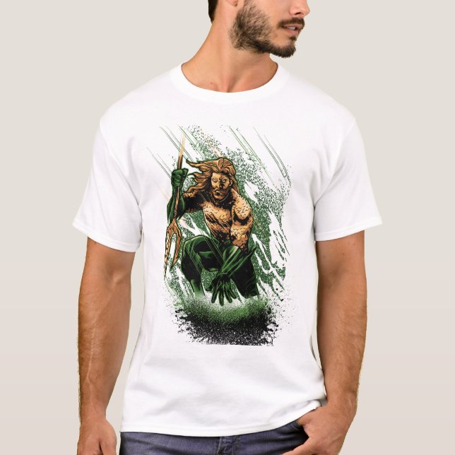 akvaman t shirt (Framsida)