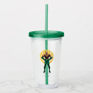 Akvamanska stående take away mugg