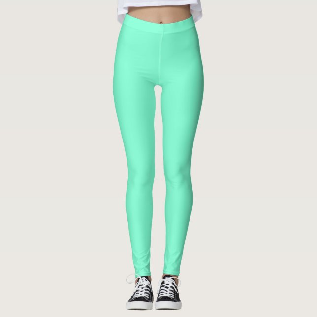Akvamarin Leggings (Framsida)