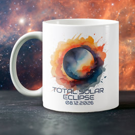 Akvarell 2026 Eclipse Minne Kaffemugg