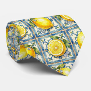 Akvarell Amalfi Citron Medelhavet Diamanter Slips
