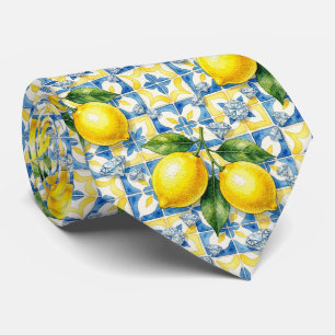 Akvarell Amalfi Citron Medelhavet Diamanter Slips