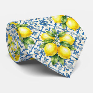 Akvarell Amalfi Citron Medelhavet Diamanter Slips